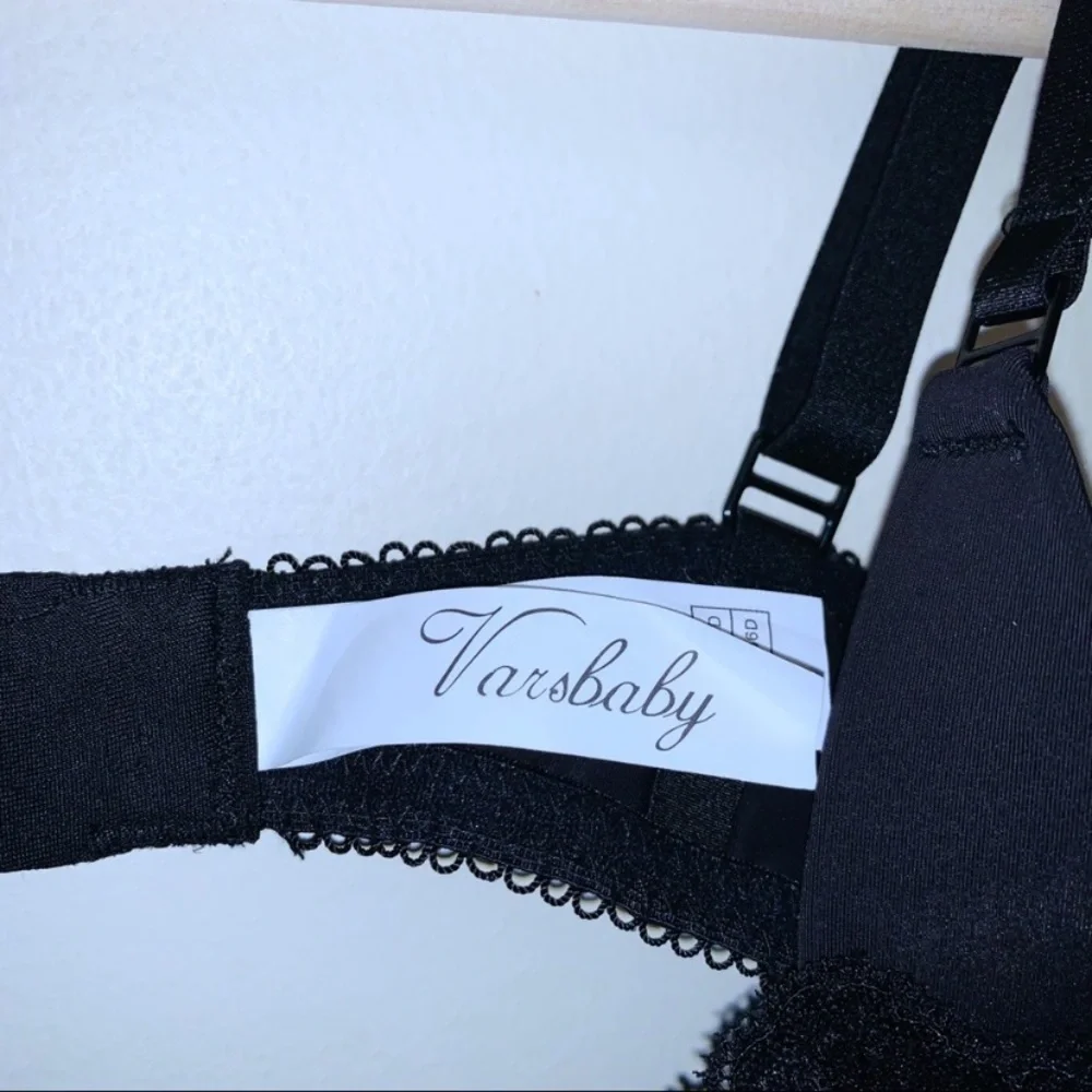 NWOT Boutique Brand Black Lace Bra - Picture 4 of 7